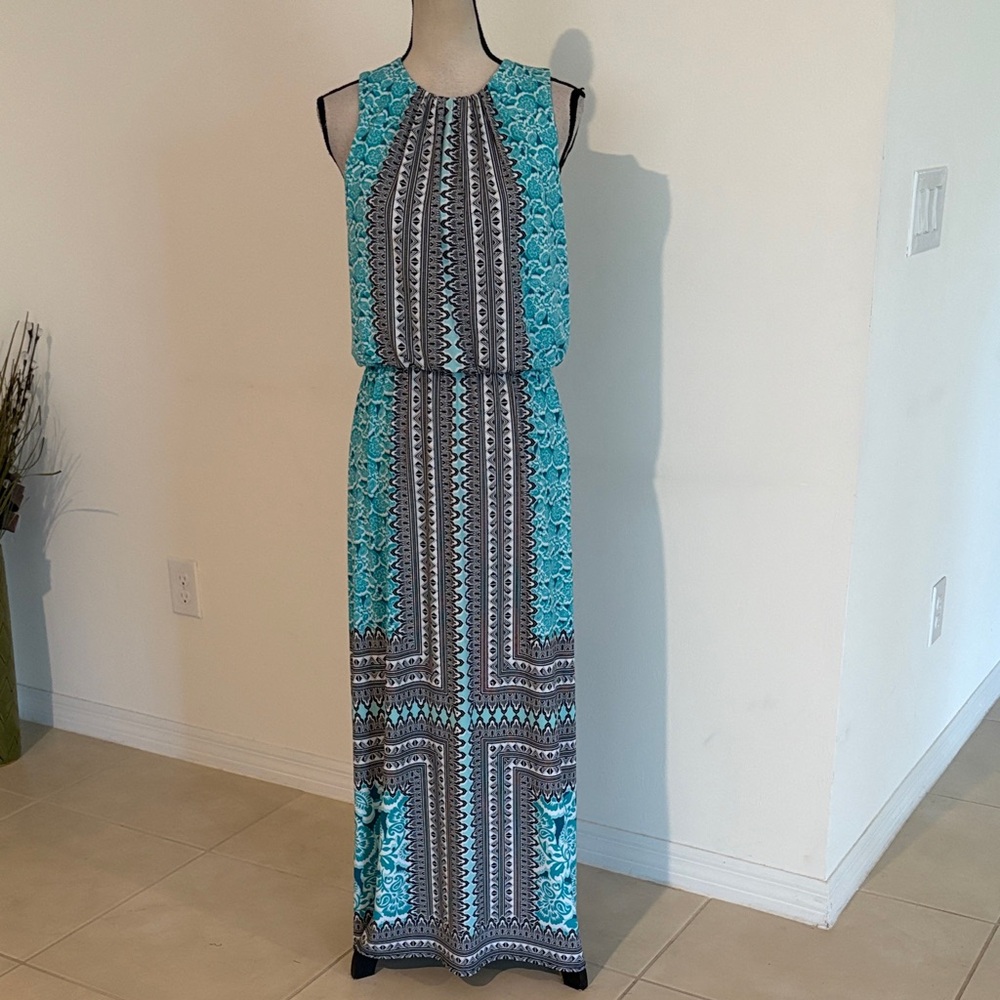 Never worn London style dress sz 8 maxi 635